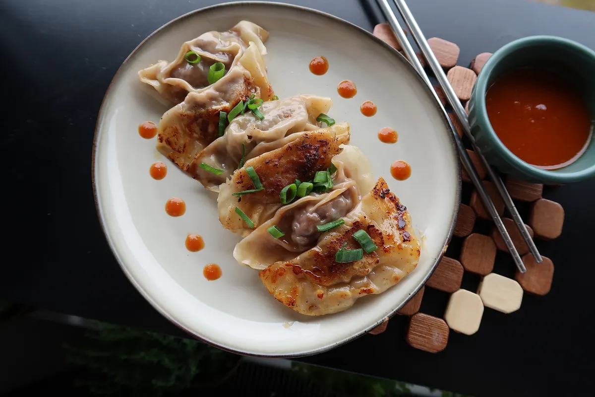 Steamed dumplings